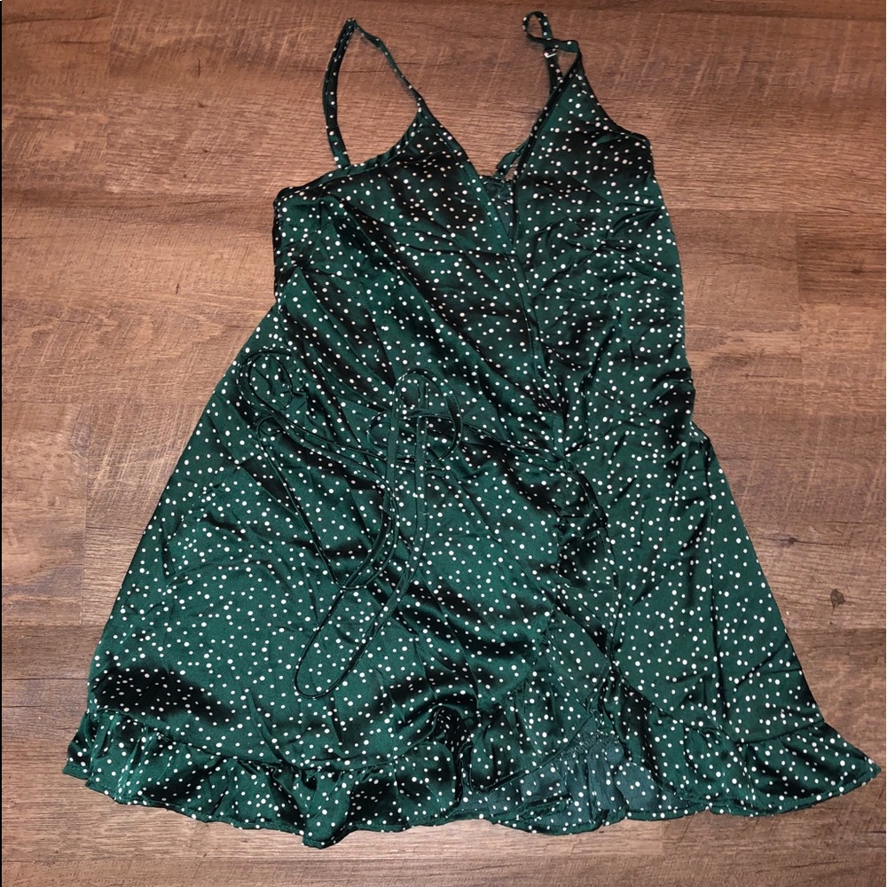 Her Jewel Mini Dress Green